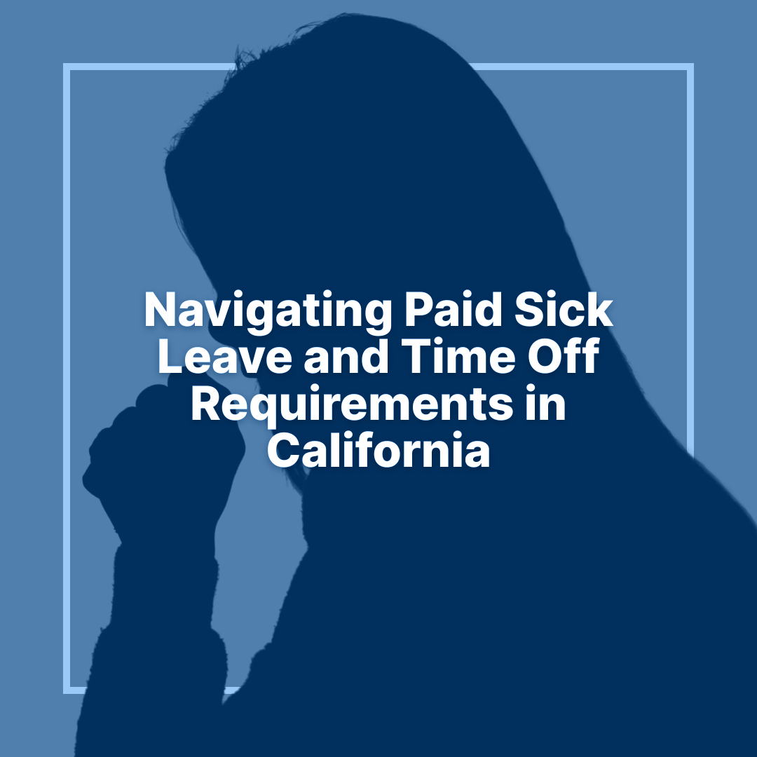 Paid Sick Leave-CLOSED